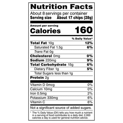 Lay's Potato Chips Salt & Vinegar Flavored 7 3/4 Oz