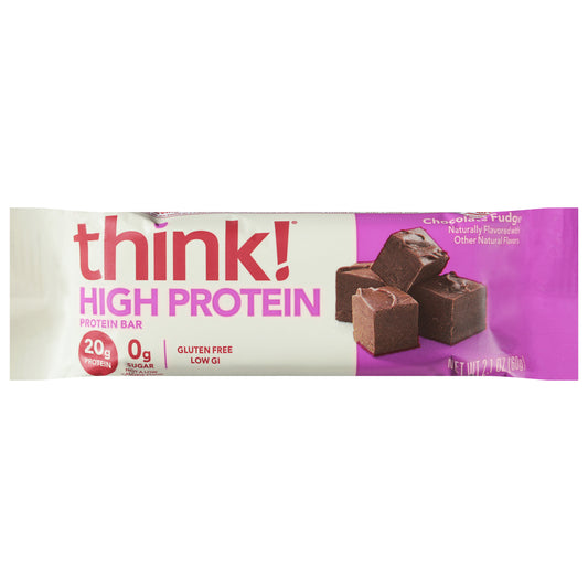 Think! High Protein Chocolate Fudge Protein Bar 2.1 oz