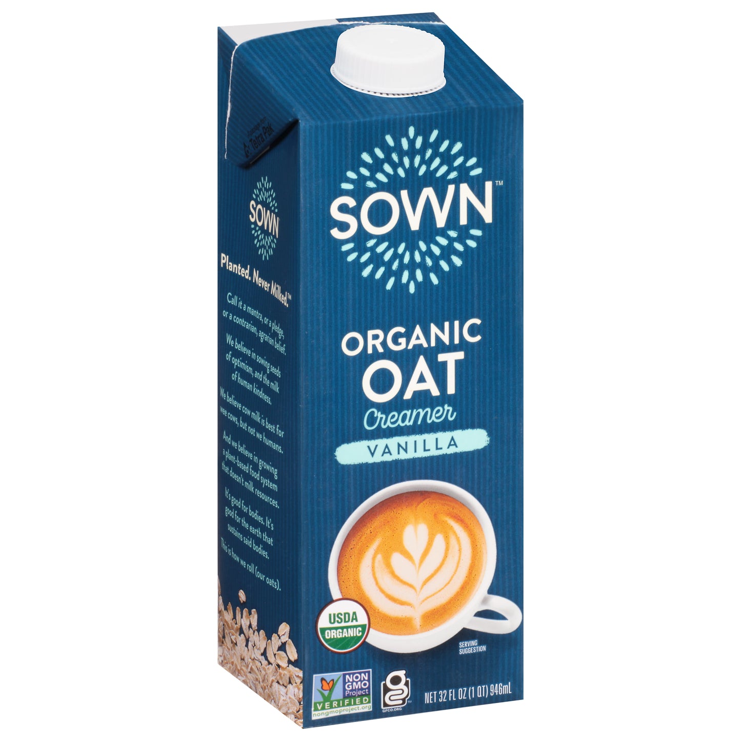 Sown Organic Vanilla Oat Creamer 32 fl oz