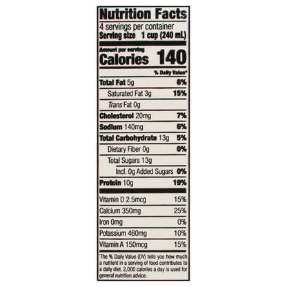 Clover Sonoma 2% Reduced Fat Milk 1 qt