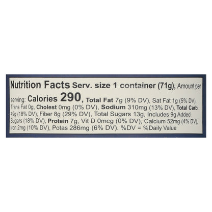 Bob's Red Mill Gluten Free Blueberry and Hazelnut Oatmeal 2.5 oz