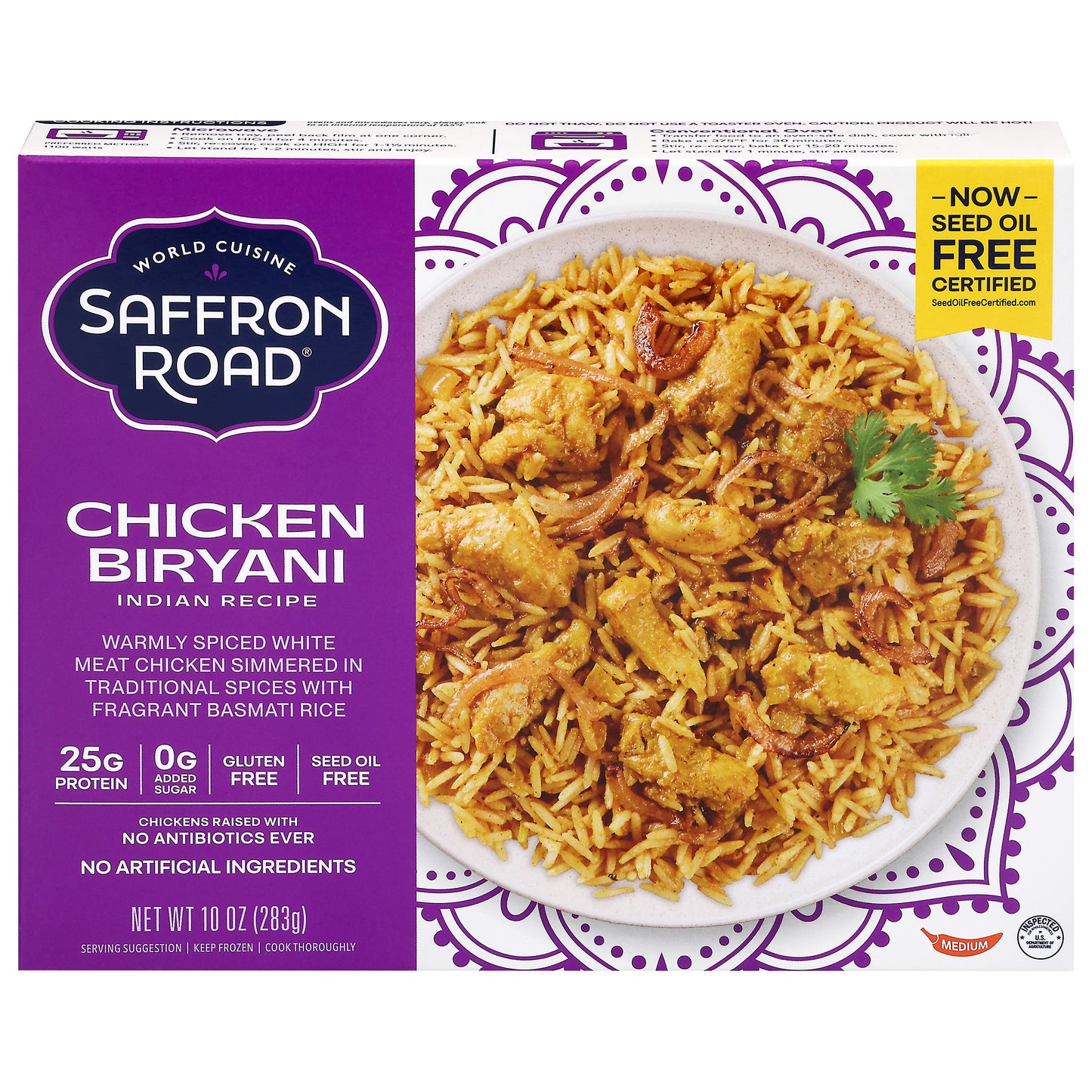 Saffron Road Indian Recipe Chicken Biryani 10 oz
