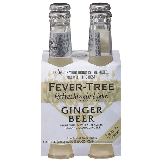 Fever-Tree Ginger Beer 4 - 6.8 fl oz Bottles
