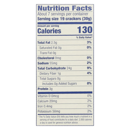 Blue Diamond Almonds Nut-Thins Hint of Sea Salt Rice Cracker Snacks with Almonds Family Size 7.7 oz