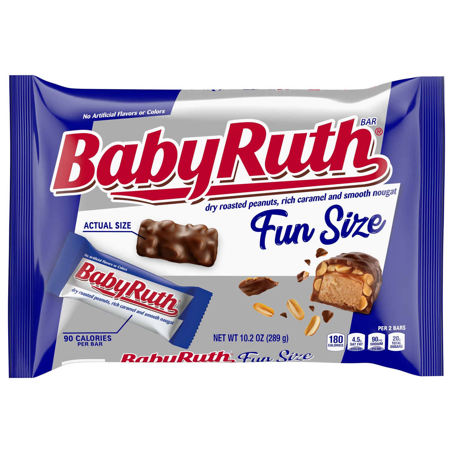 Baby Ruth Candy Bar Fun Size 10.2 oz