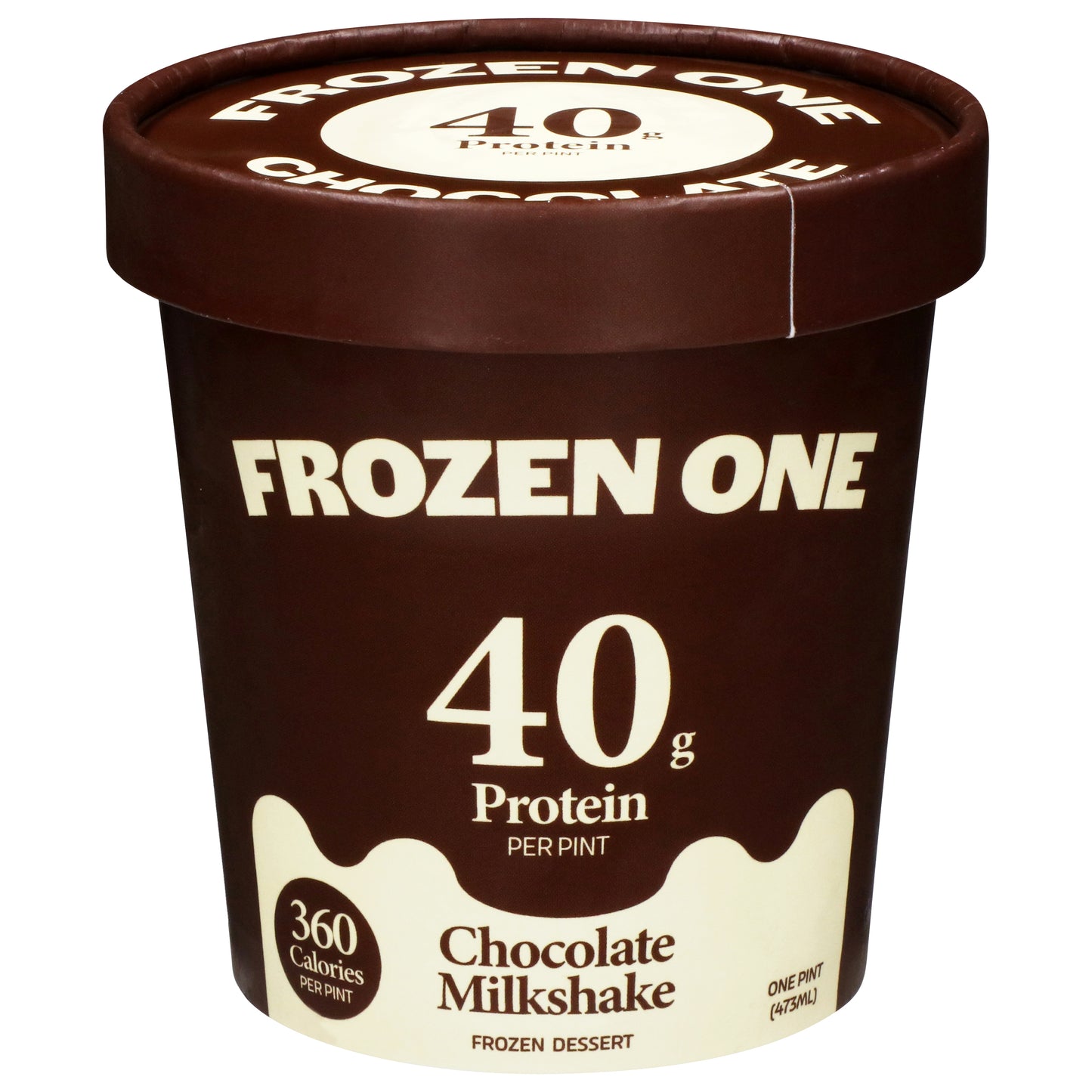 Frozen One Chocolate Milkshake Frozen Dessert 1 pt