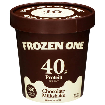 Frozen One Chocolate Milkshake Frozen Dessert 1 pt