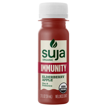 Suja Organic Immunity Elderberry Apple Shot, 2 fl oz Bottle