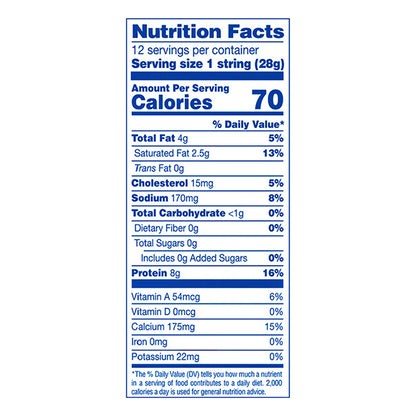 Galbani 12oz Reduced Fat String Cheese
