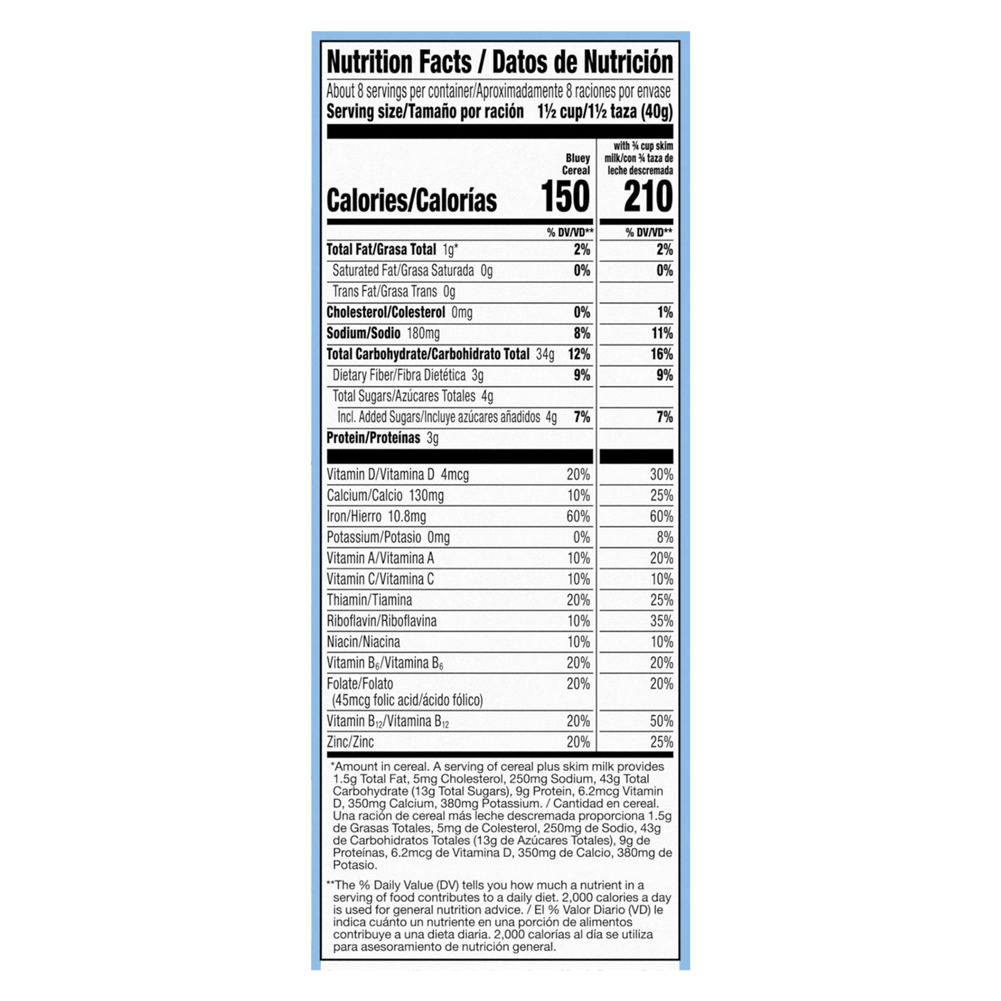 Bluey Breakfast Cereal, 12 OZ