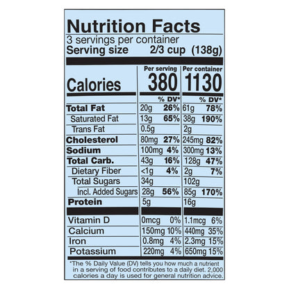 Ben & Jerry's Ice Cream Chocolate Chip Cookie Dough 16 oz