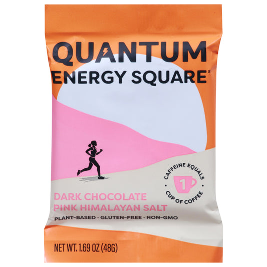 Quantum Energy Square Pink Himalayan Salt Dark Chocolate 1.69 oz