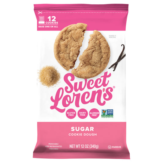 Sweet Loren's Gluten Free & Vegan Sugar Cookie Dough, 12 oz