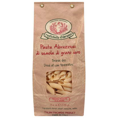 Rustichella d'Abruzzo Penne Rigate Pasta 17.6 oz