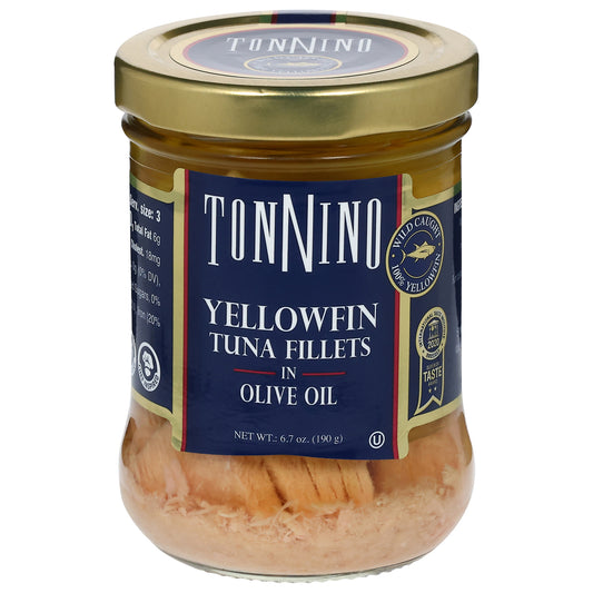 Tonnino Yellowfin Tuna Fillets in Olive Oil 6.7 oz