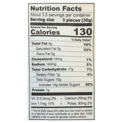 Chocolove 55% Cocoa Salted Caramel Dark Chocolate 3.5 oz