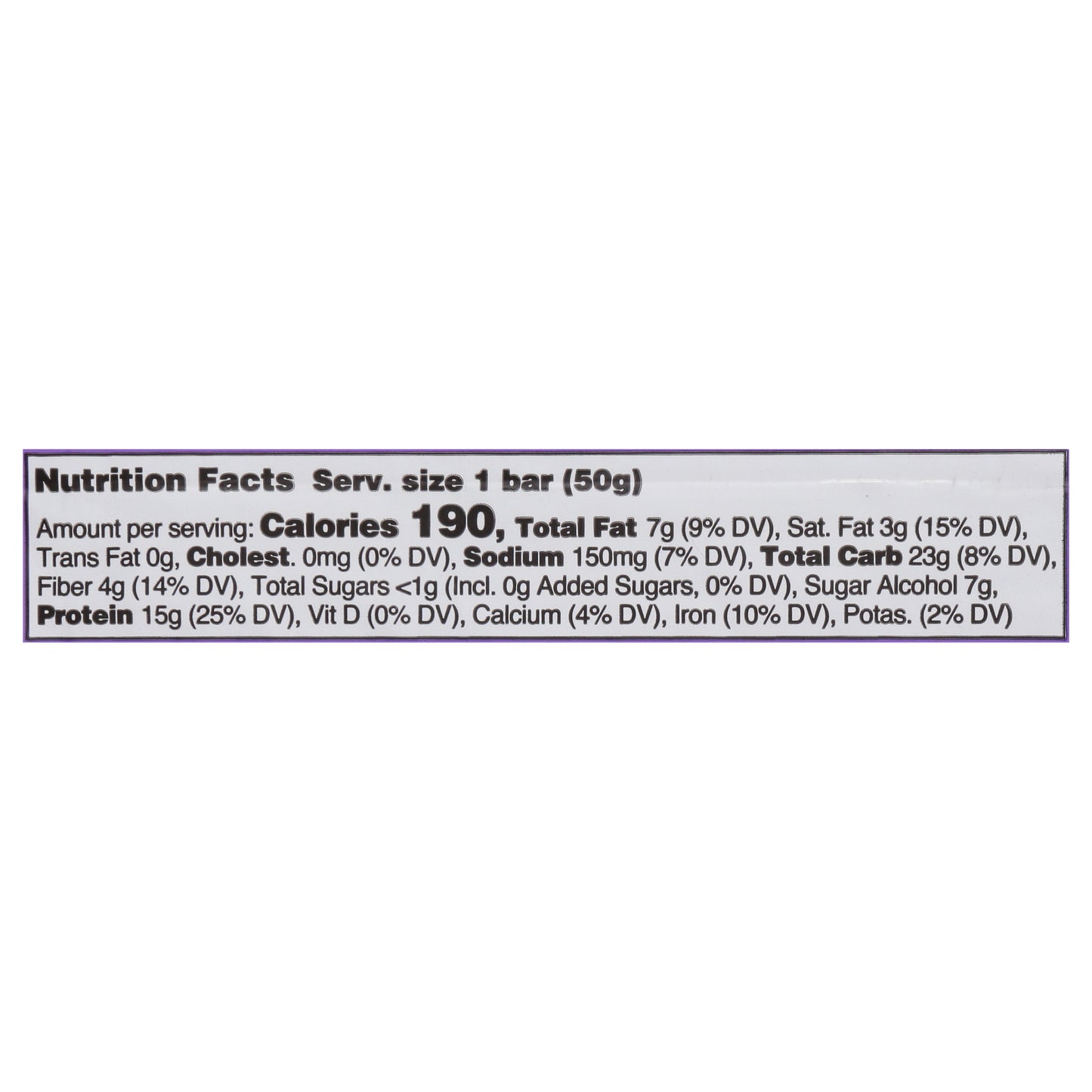 Misfits Plant-Based Caramel Fudge Protein Bar 1.8 oz