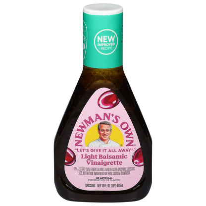 Newman's Own Light Balsamic Vinaigrette Dressing 16 fl oz