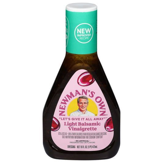 Newman's Own Light Balsamic Vinaigrette Dressing 16 fl oz