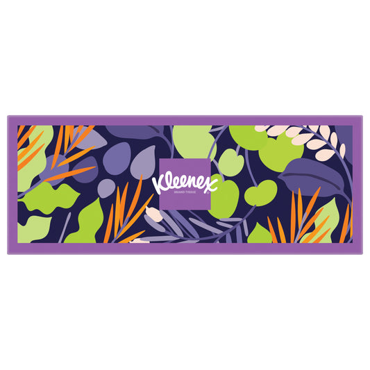Kleenex Ultra Soft Facial Tissues, 1 Flat Box, 120 Tissues per Box, 3-Ply