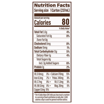 Organic Strawberry Bananamilk, 237mL