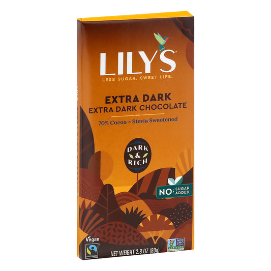 Lilys Extra Dark 70% Cocoa Extra Dark Dark Chocolate 2.8 oz