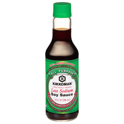 Kikkoman Less Sodium Soy Sauce 10 fl oz