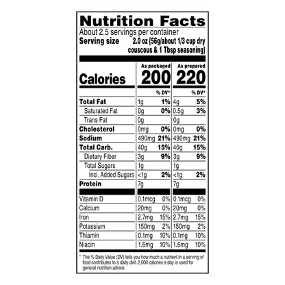 Near East Mediterranean Curry Couscous Mix 5.7 oz