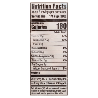 Woodstock Whole Roasted and Salted Cashews 6 oz