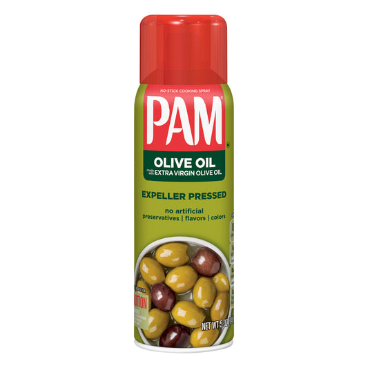 PAM Non Stick Olive Oil Cooking Spray, 5 OZ
