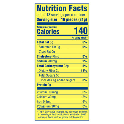 Wheat Thins Original Whole Grain Wheat Crackers, Family Size, 14 oz