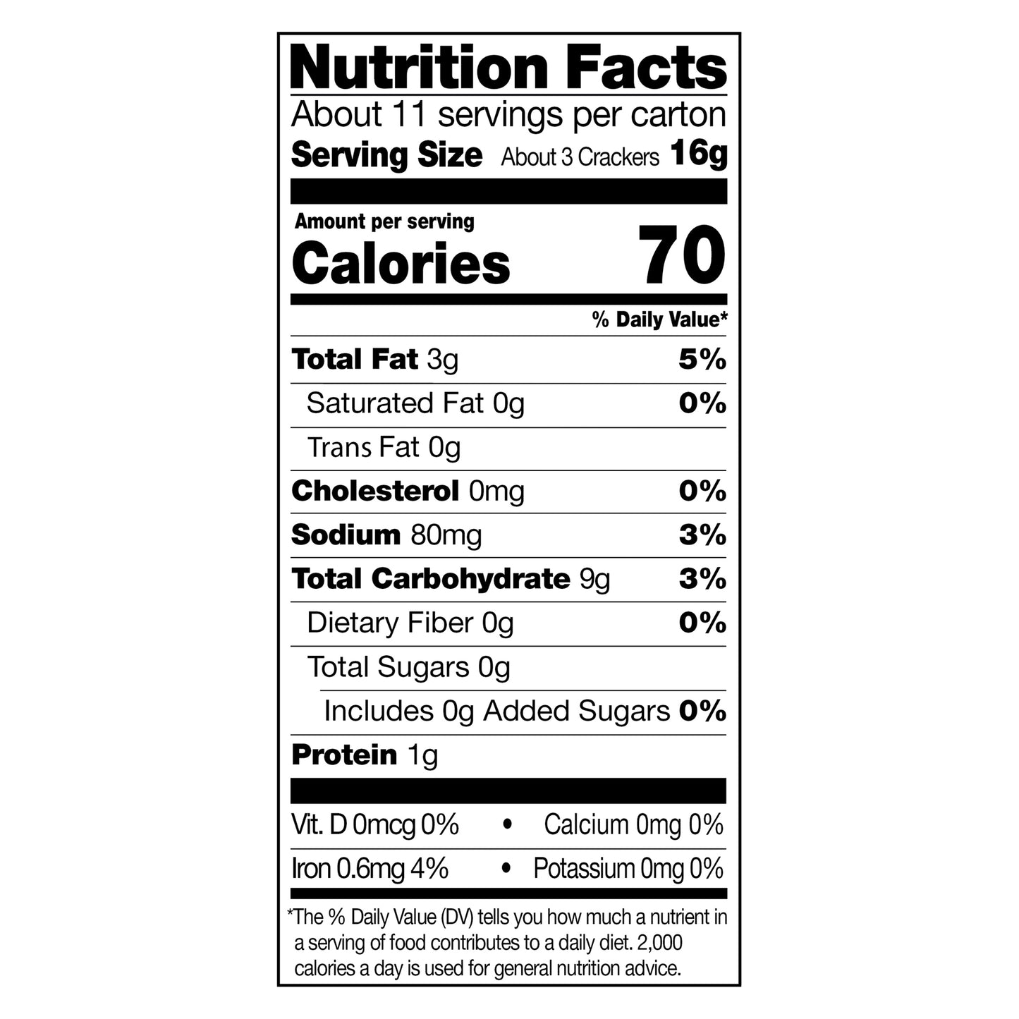 Milton's Organic Crackers - Himalayan Salt, 6oz
