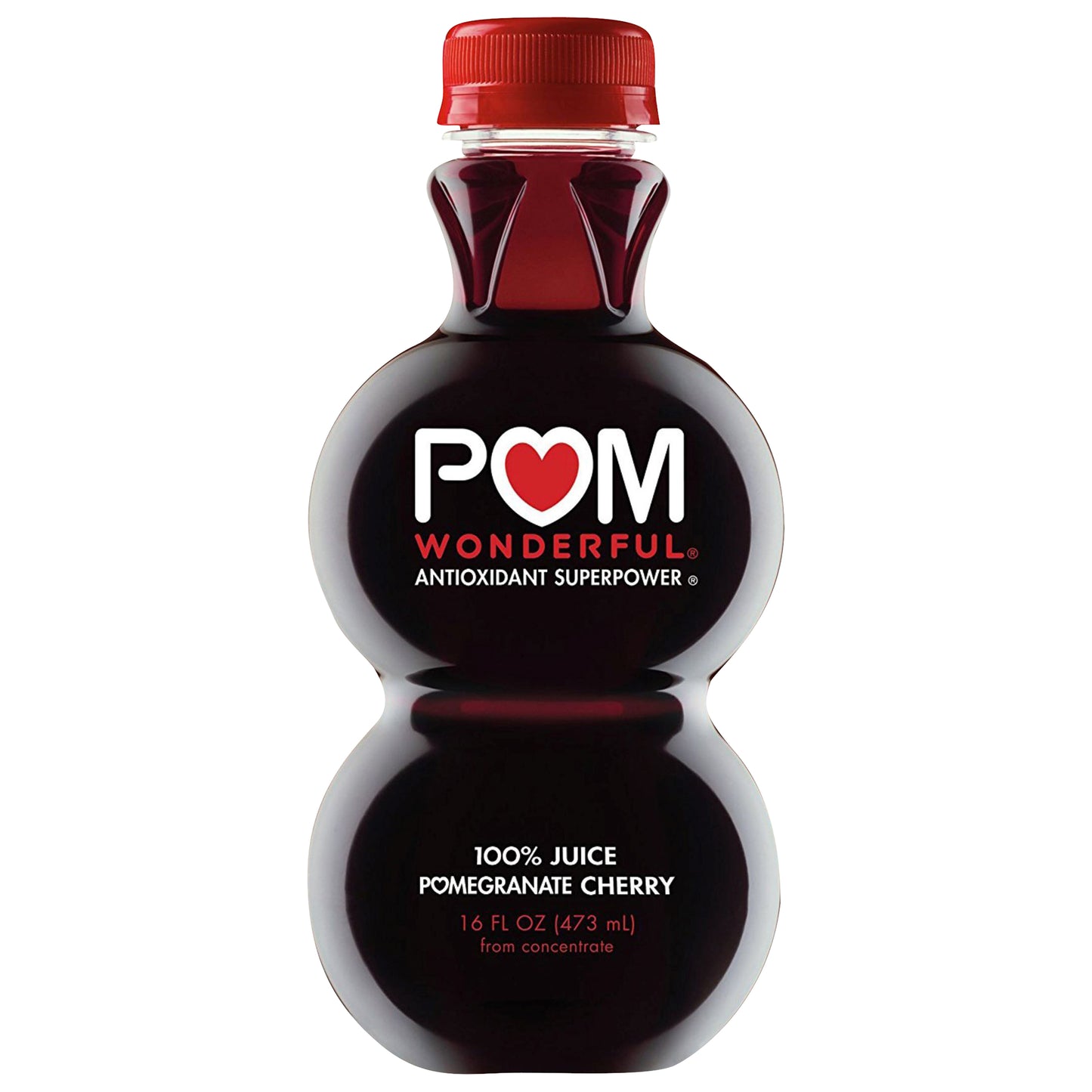 POM Wonderful Antioxidant Superpower Pomegranate Cherry 100% Juice 16 oz