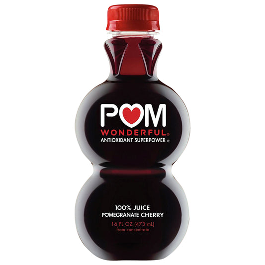 POM Wonderful Antioxidant Superpower Pomegranate Cherry 100% Juice 16 oz