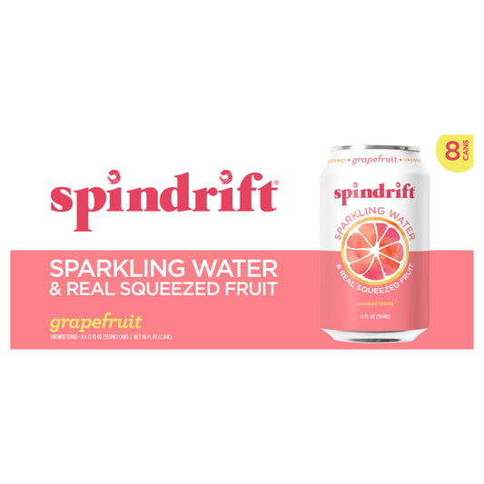 12 oz. Grapefruit Sparkling Water 8pk