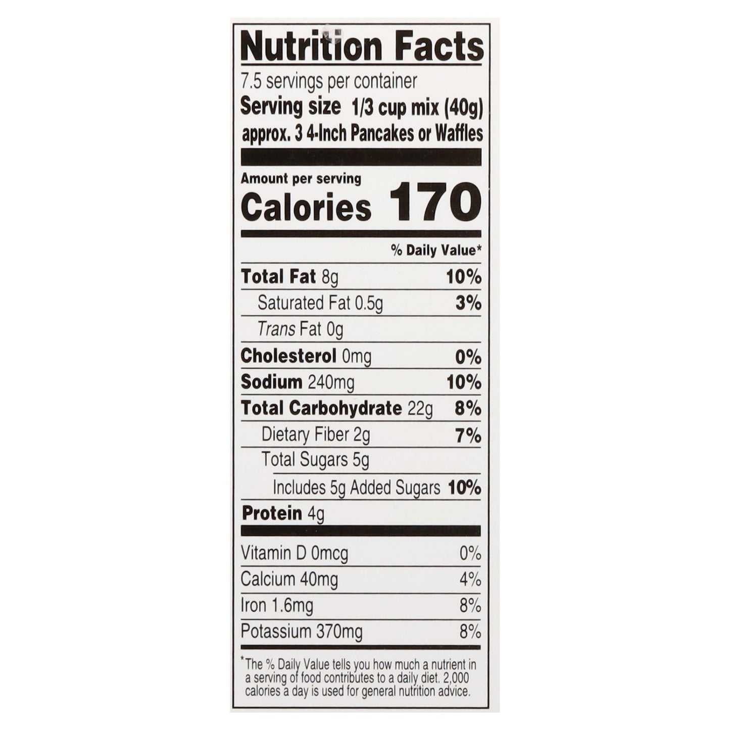 Simple Mills Almond Flour Original Pancake & Waffle 10.7 oz