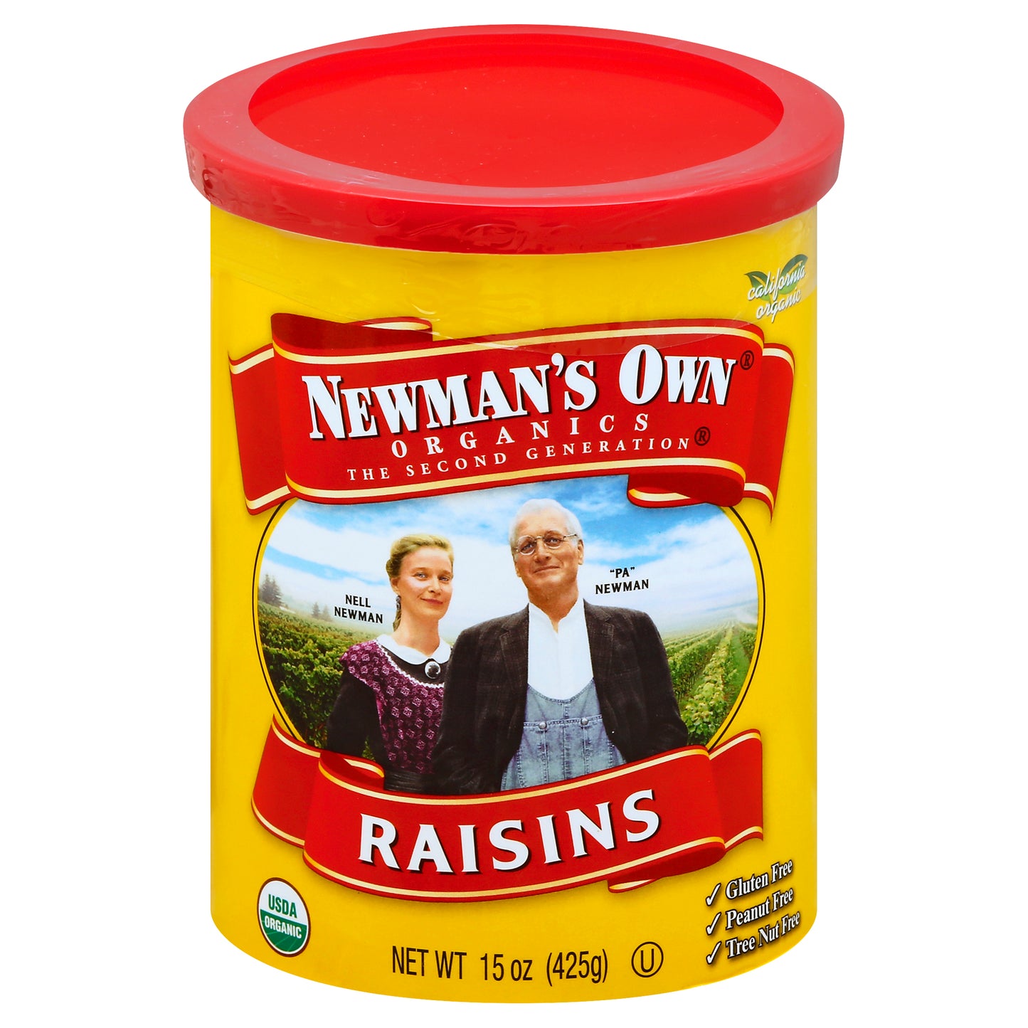 Newman's Own Organics Raisins 15 oz