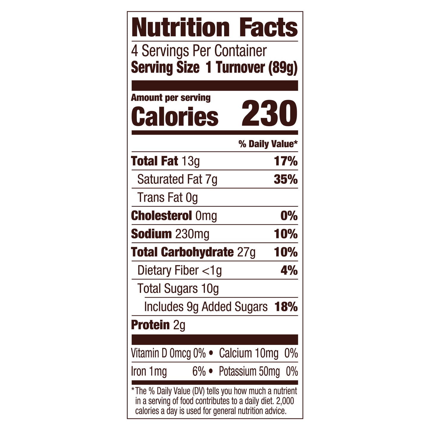Pepperidge Farm Cherry Turnovers 4 ea