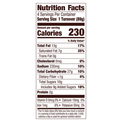 Pepperidge Farm Cherry Turnovers 4 ea