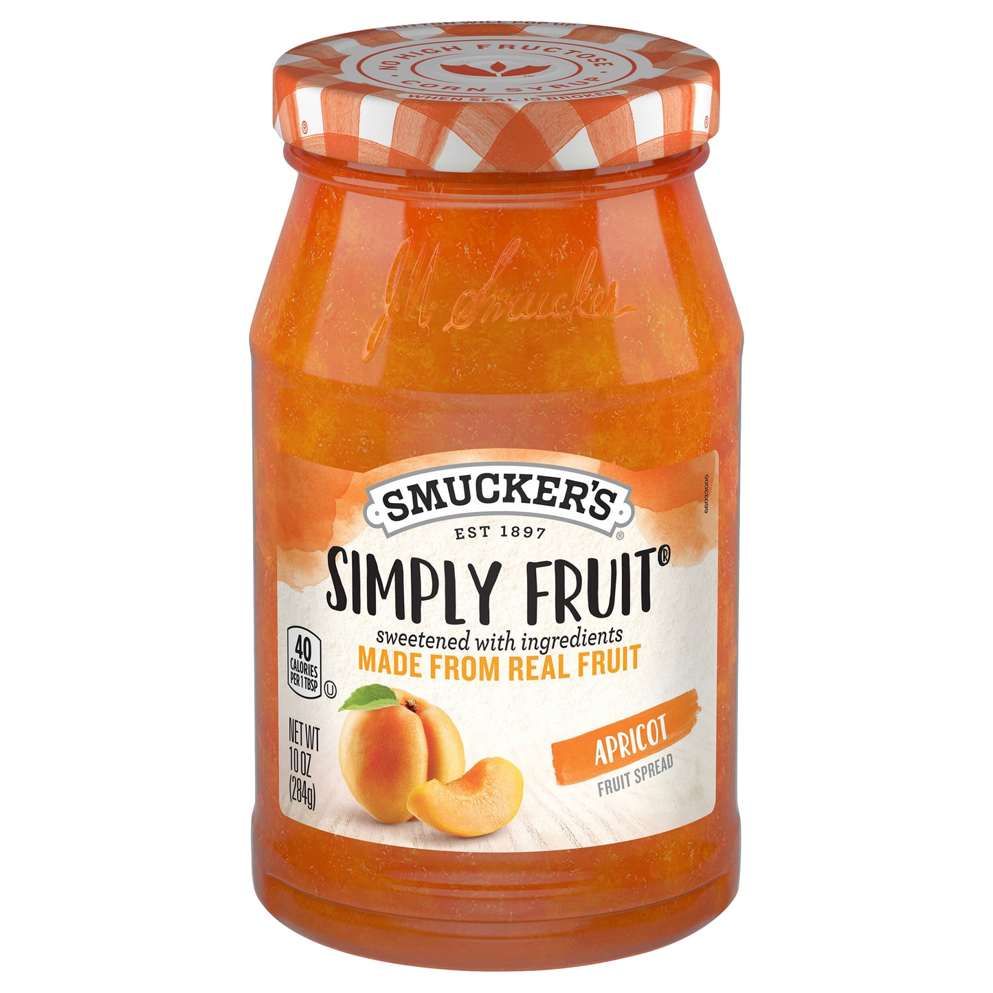 Smucker's Simply Fruit Apricot Fruit Spread, 10 Ounces