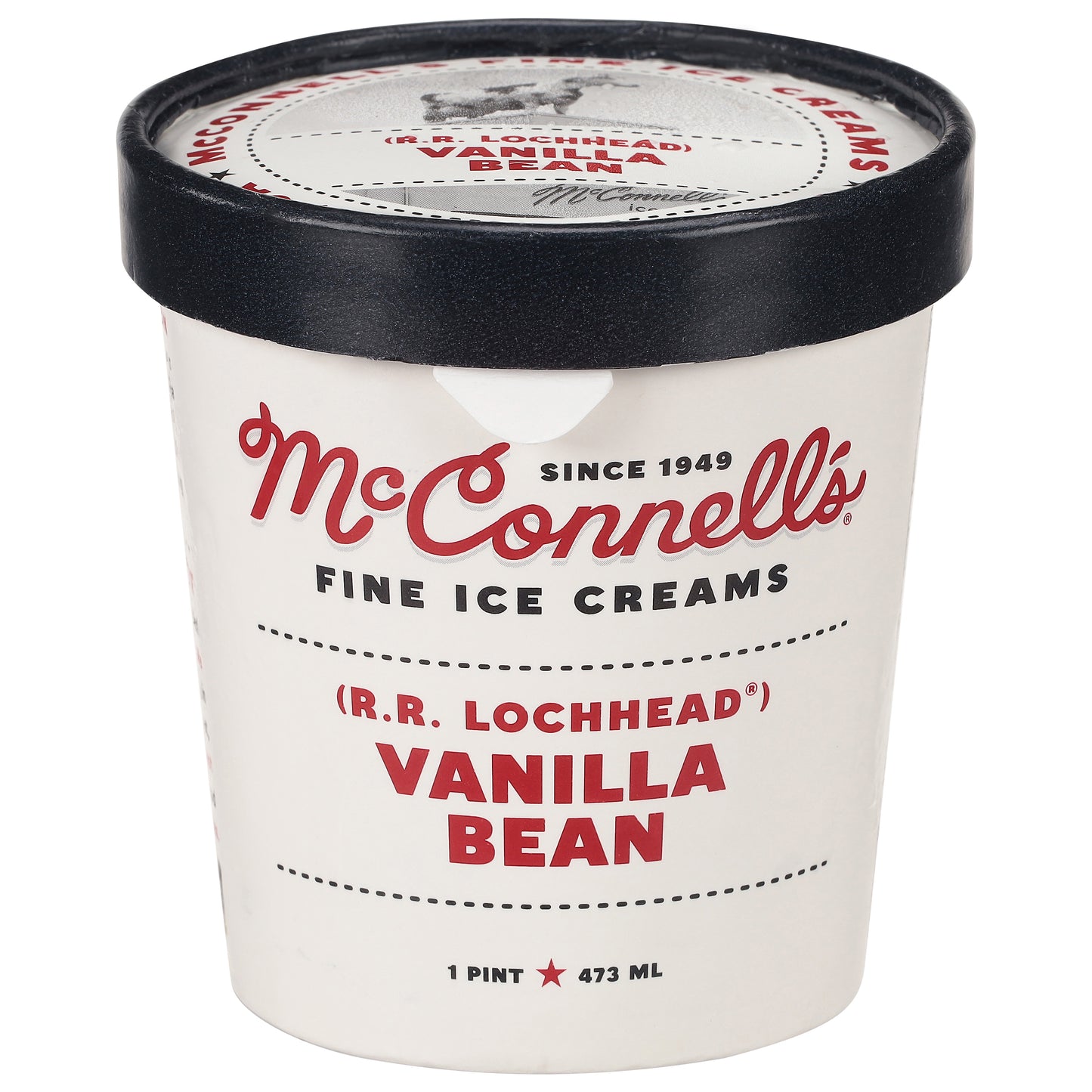 McConnell's Fine Ice Creams R.R. Lochhead Vanilla Bean Ice Cream 1 pt