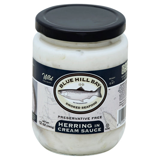 Blue Hill Bay Herring 12 oz - Cream Sauce