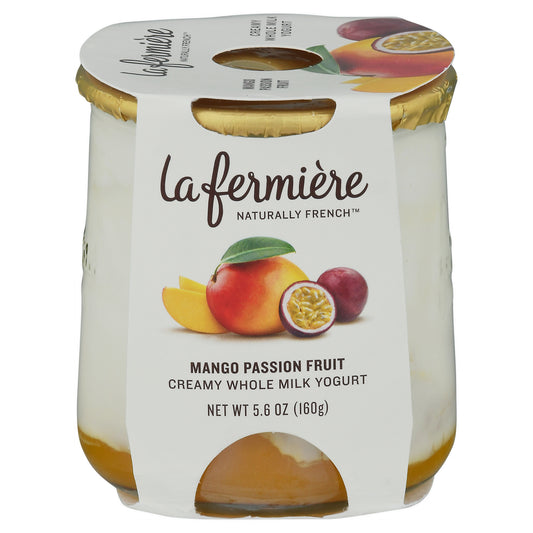 La Fermiere Mango Passion Fruit Yogurt 5.6 oz