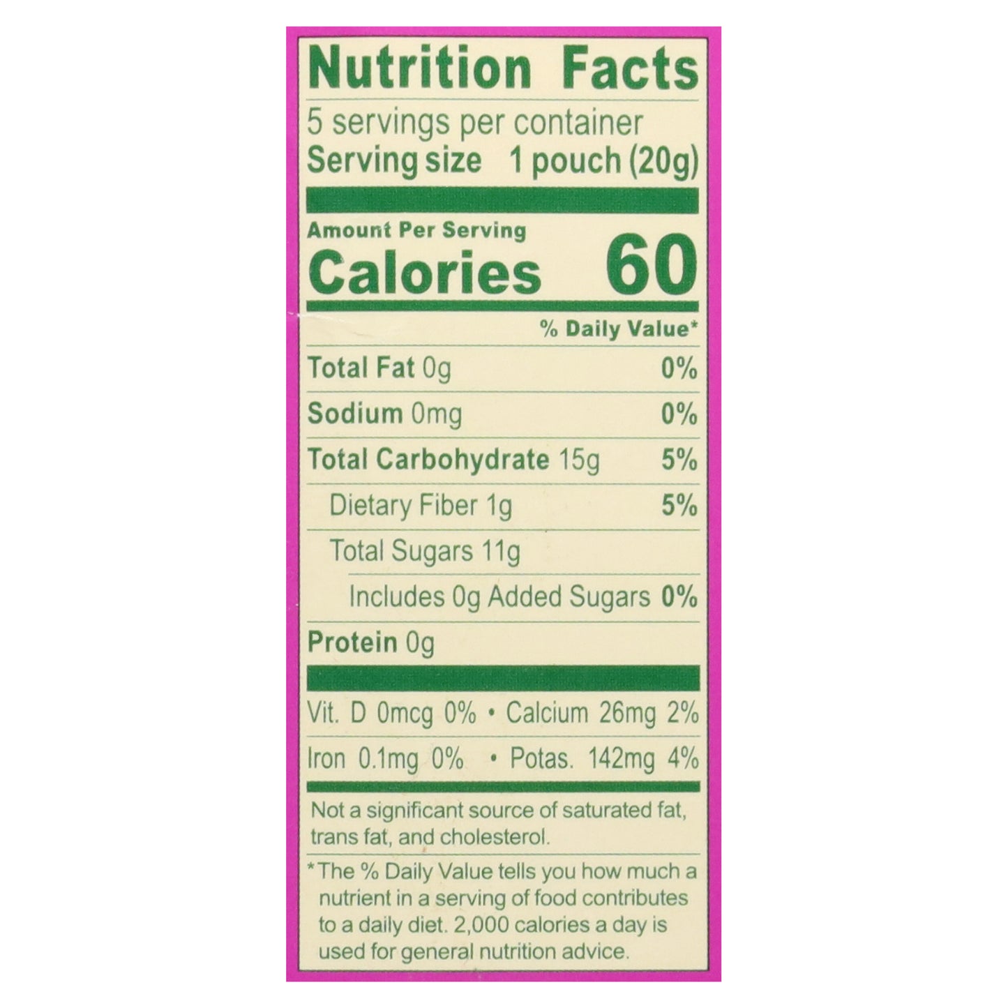 Solely Organic Mango & Passion Fruit Fruit Gummies 5 - 0.7 oz Bags