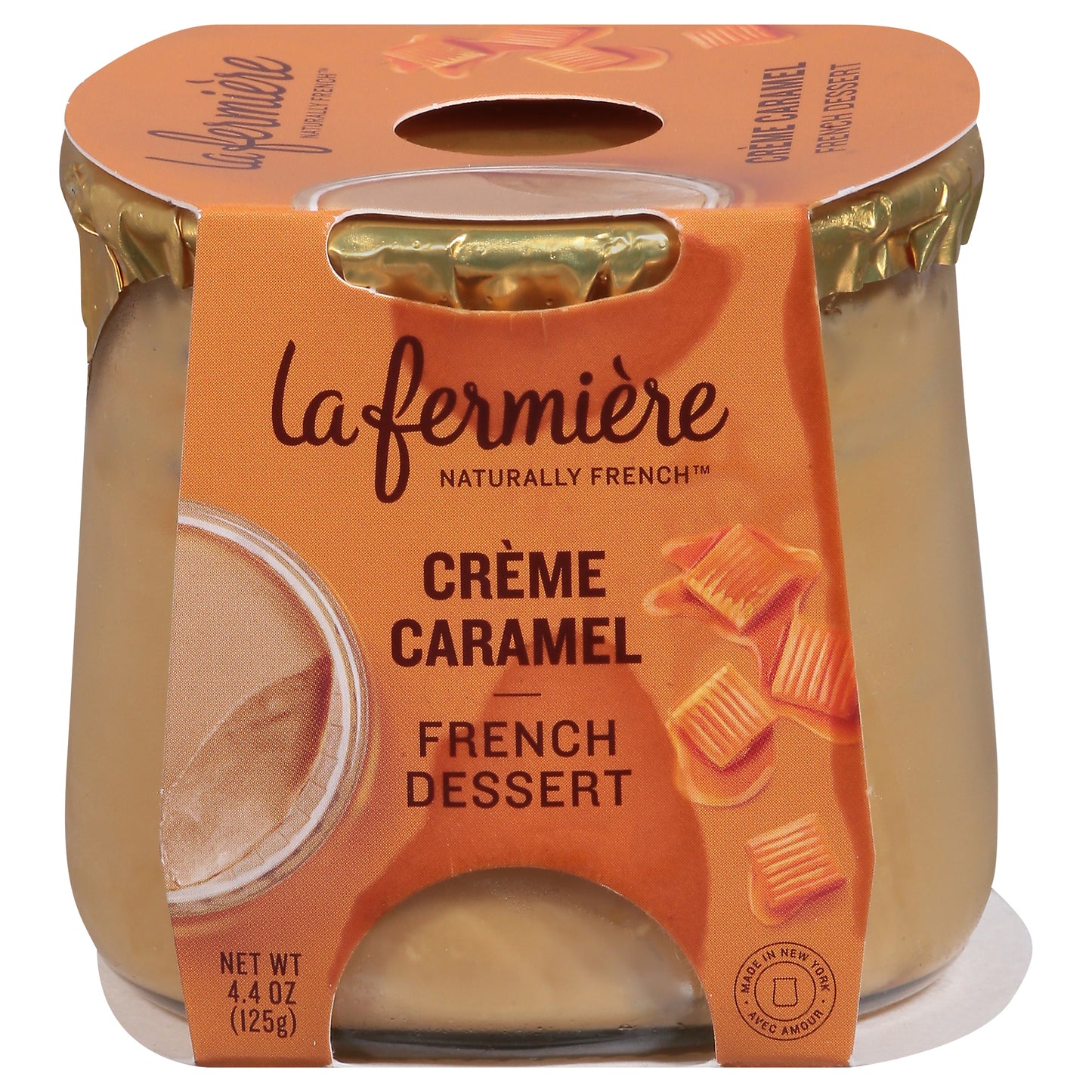 La Fermiere Creme Caramel French Dessert 4.4 oz