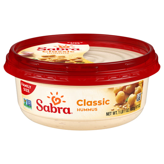 Sabra Classic Hummus, Family Size, 17 oz