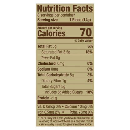 Premium 60% Cacao Bittersweet Chocolate Baking Bar, 4 oz Bar