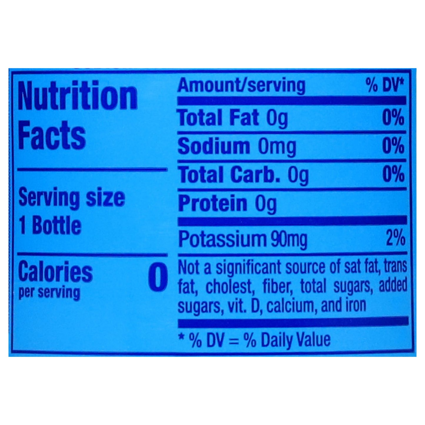 Canada Dry Sodium Free Club Soda 6 - 10 fl oz Bottles