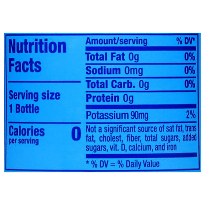 Canada Dry Sodium Free Club Soda 6 - 10 fl oz Bottles