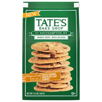 Tate's Bake Shop Salted Caramel Chocolate Chip Cookies, 6.5 oz